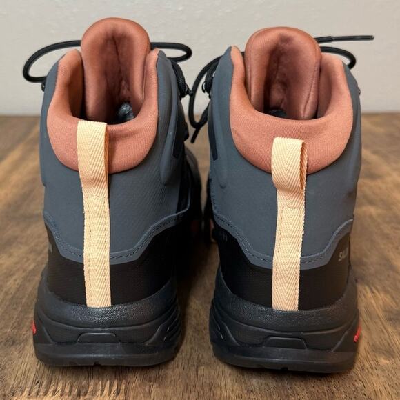 Salomon Women’s X Ultra 4 Gore-Tex GTX Hiking Trail Boot Ebony/Mocha Size 10.5 - Picture 6 of 11